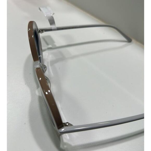 Marni 53mm Round flower Sunglasses ice beige